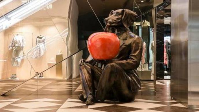 美華埠“狗人”雕塑涉辱華？華社將開會(huì)討論其去向