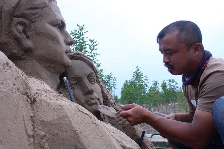 濱州雕塑，打造黃河三角洲最大的沙雕主題公園（組圖）