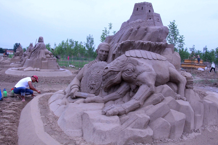 濱州雕塑，打造黃河三角洲最大的沙雕主題公園（組圖）