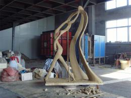 hj1710 不銹鋼雕塑—舞 小稿_青島國際服裝城不銹鋼雕塑、石雕、玻璃鋼雕塑_濱州宏景雕塑有限公司