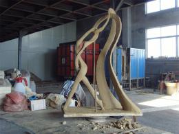 hj1711 不銹鋼雕塑—舞 小稿_青島國際服裝城不銹鋼雕塑、石雕、玻璃鋼雕塑_濱州宏景雕塑有限公司