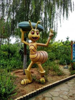 hj2442 濟南野生動物世界雕塑維護_濟南野生動物世界雕塑維護_濱州宏景雕塑有限公司